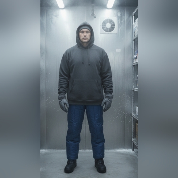 NEW! RefrigiWear Cooler wear trousers sz Medium NWT - Picture 3 of 14